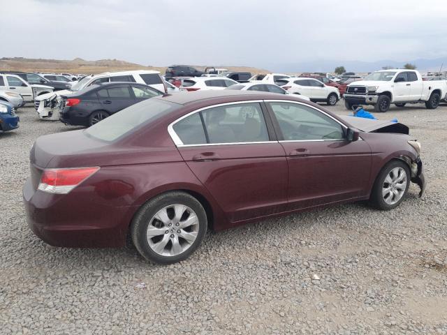 1HGCP2F86AA059083 - 2010 HONDA ACCORD EXL BURGUNDY photo 3