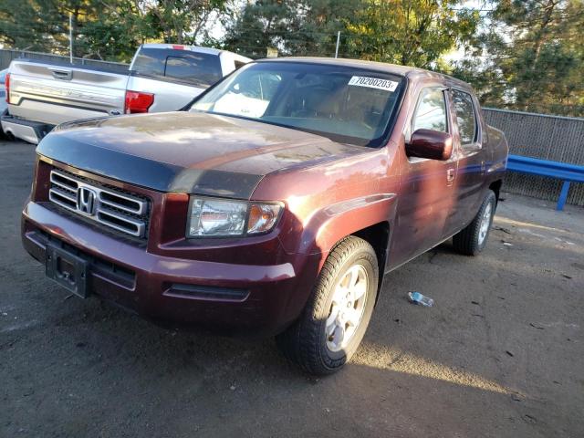 2HJYK16528H524338 - 2008 HONDA RIDGELINE RTL BURGUNDY photo 1