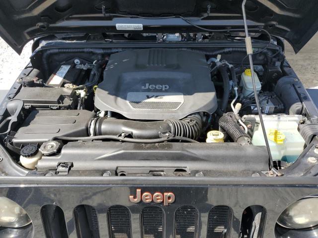 1C4BJWDG6FL597338 - 2015 JEEP WRANGLER U SPORT 黑色 照片 12