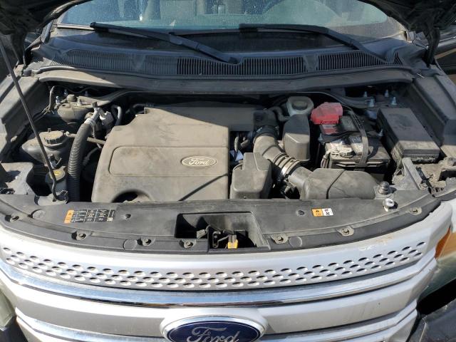 1FM5K7D87EGC62651 - 2014 FORD EXPLORER XLT BLACK photo 12