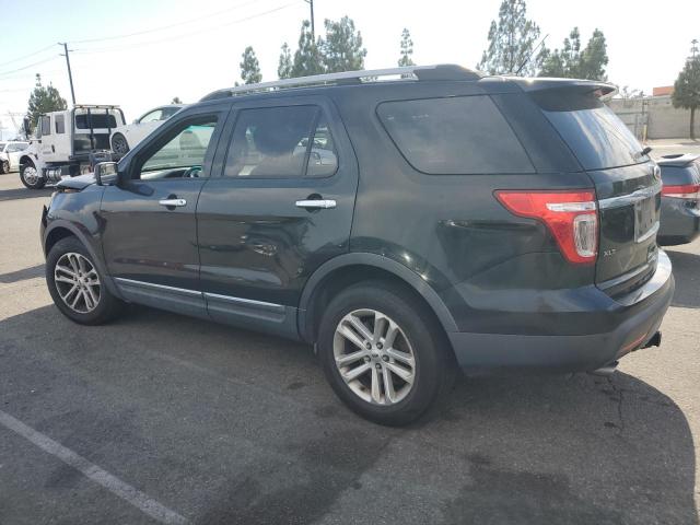 1FM5K7D87EGC62651 - 2014 FORD EXPLORER XLT BLACK photo 2