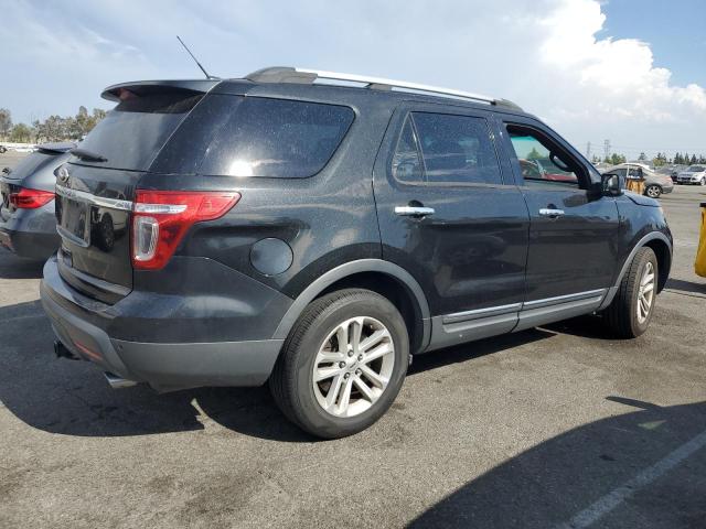 1FM5K7D87EGC62651 - 2014 FORD EXPLORER XLT BLACK photo 3