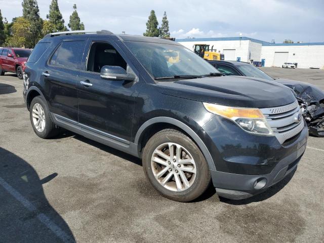 1FM5K7D87EGC62651 - 2014 FORD EXPLORER XLT BLACK photo 4