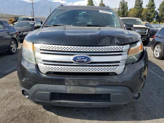 1FM5K7D87EGC62651 - 2014 FORD EXPLORER XLT BLACK photo 5