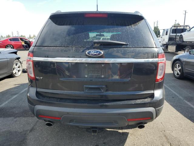 1FM5K7D87EGC62651 - 2014 FORD EXPLORER XLT BLACK photo 6