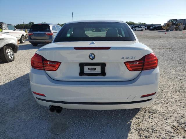 WBA4U7C51H5H19021 - 2017 BMW 430I WHITE photo 6