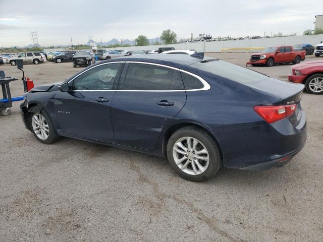1G1ZE5ST7HF293684 - 2017 CHEVROLET MALIBU LT BLUE photo 2