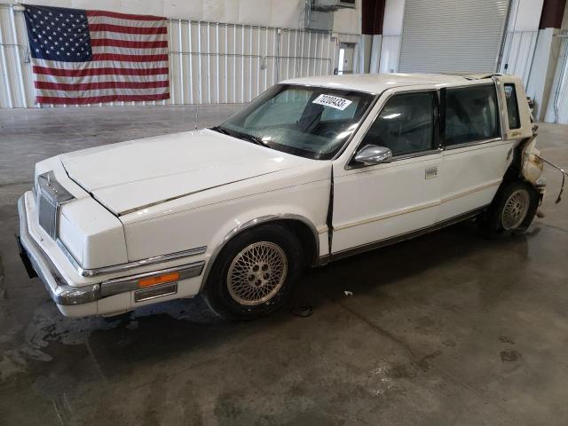 1C3XY66R9MD223298 - 1991 CHRYSLER NEW YORKER FIFTH AVENUE WHITE photo 1