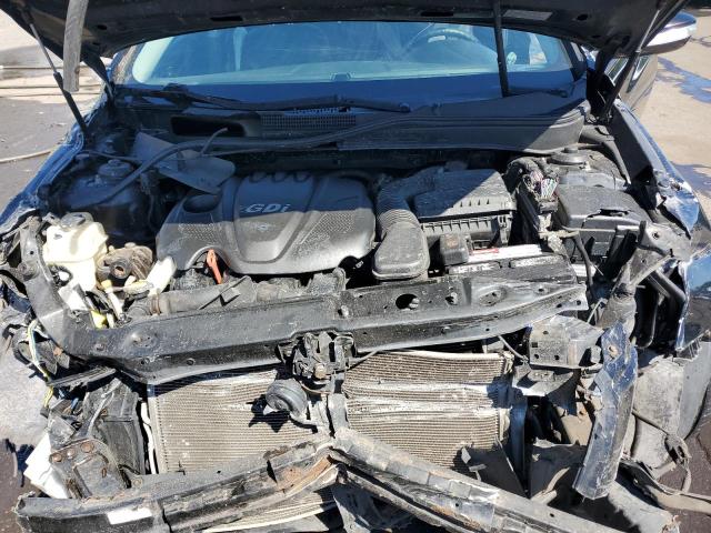 5NPEC4ACXBH250400 - 2011 HYUNDAI SONATA SE შავი ფოტო 11