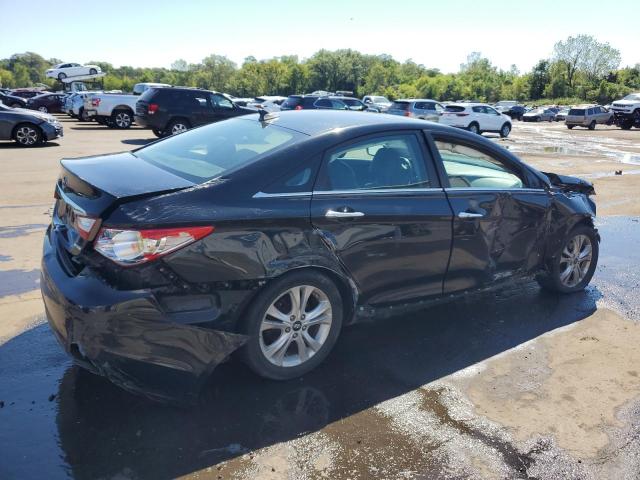 5NPEC4ACXBH250400 - 2011 HYUNDAI SONATA SE შავი ფოტო 3