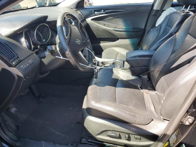 5NPEC4ACXBH250400 - 2011 HYUNDAI SONATA SE შავი ფოტო 7