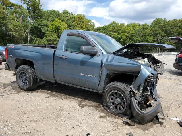 1GCNKPEC1EZ185562 - 2014 CHEVROLET SILVERADO K1500 BLUE photo 4