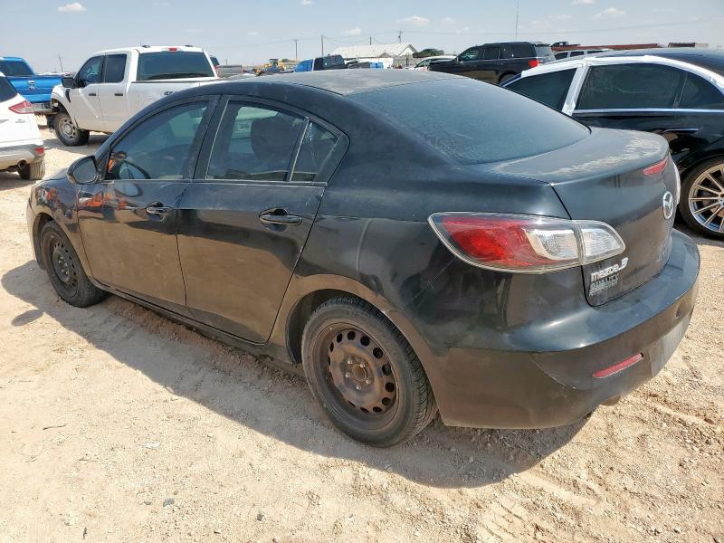 JM1BL1U73D1848046 - 2013 MAZDA 3 I BLACK photo 2