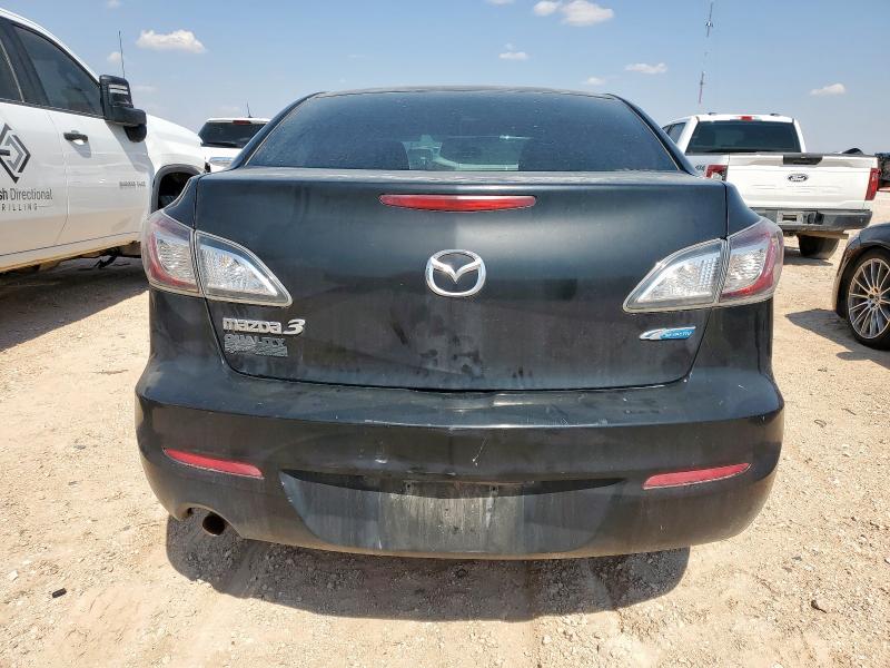 JM1BL1U73D1848046 - 2013 MAZDA 3 I BLACK photo 6