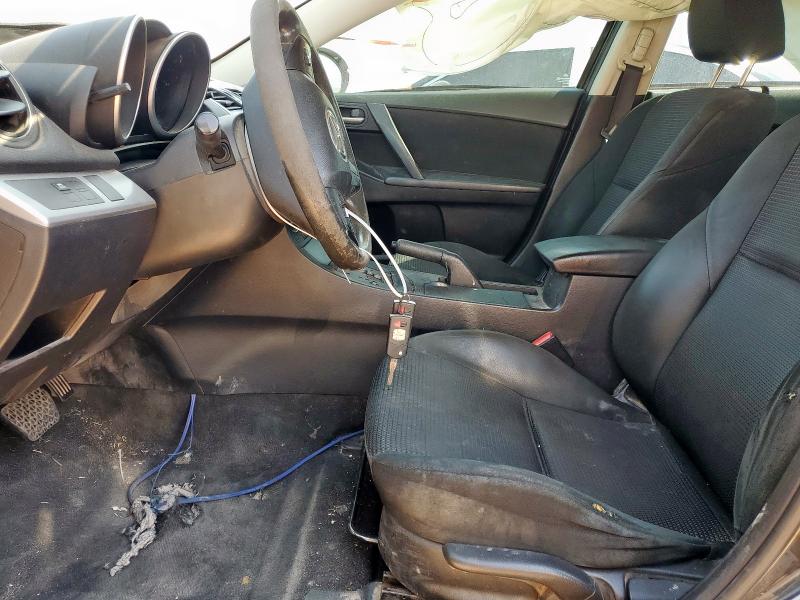 JM1BL1U73D1848046 - 2013 MAZDA 3 I BLACK photo 7