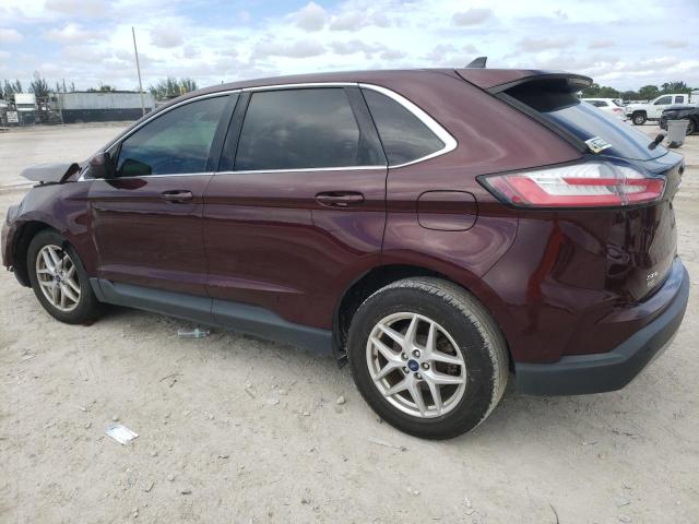 2FMPK3J97MBA11052 - 2021 FORD EDGE SEL Bordo foto 2
