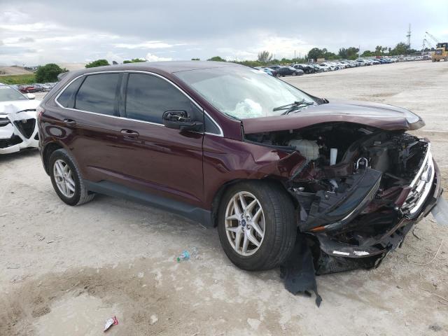 2FMPK3J97MBA11052 - 2021 FORD EDGE SEL Bordo foto 4
