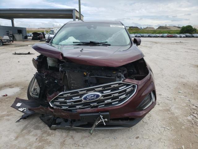 2FMPK3J97MBA11052 - 2021 FORD EDGE SEL Bordo foto 5