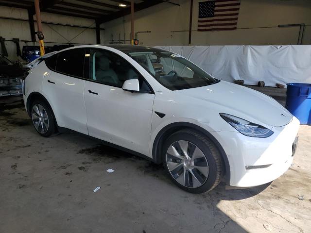 5YJYGDEE6MF257004 - 2021 TESLA MODEL Y 白色 照片 4
