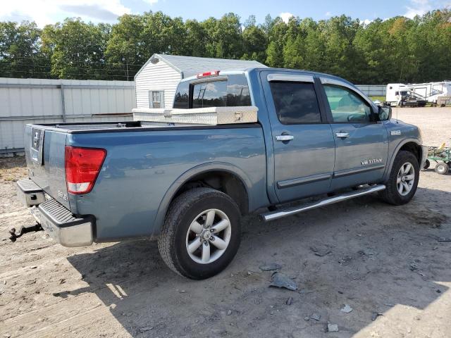 1N6AA0EC9AN319516 - 2010 NISSAN TITAN XE BLUE photo 3