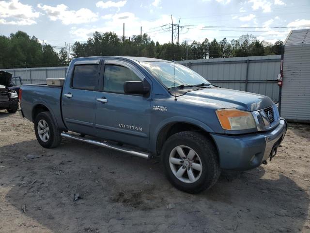 1N6AA0EC9AN319516 - 2010 NISSAN TITAN XE BLUE photo 4