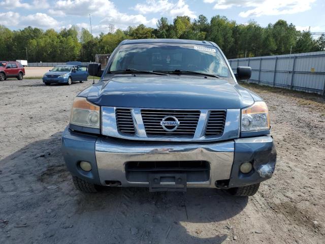 1N6AA0EC9AN319516 - 2010 NISSAN TITAN XE BLUE photo 5