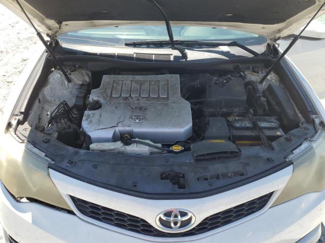 4T1BK1FK7CU506435 - 2012 TOYOTA CAMRY SE WHITE photo 11