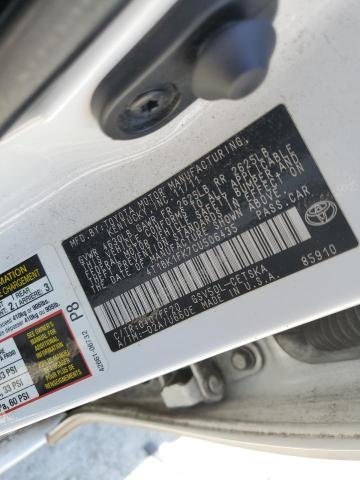 4T1BK1FK7CU506435 - 2012 TOYOTA CAMRY SE WHITE photo 12