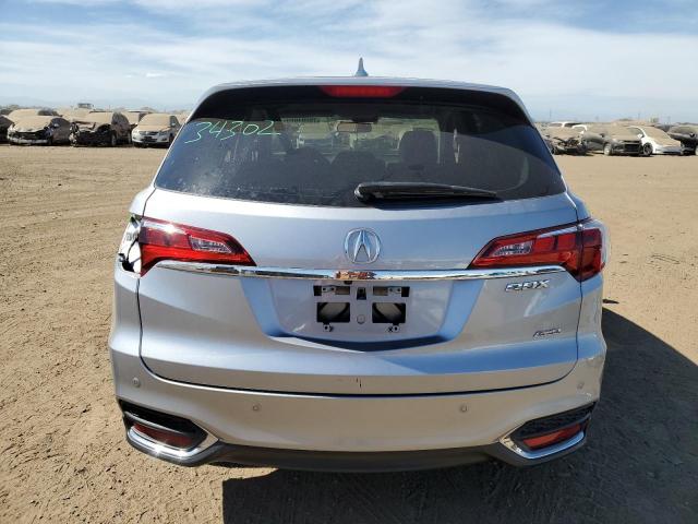 5J8TB4H71HL004957 - 2017 ACURA RDX ADVANCE SILVER photo 6