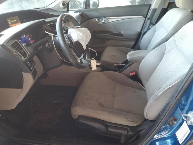 2HGFB2F87FH552906 - 2015 HONDA CIVIC EX BLUE photo 7