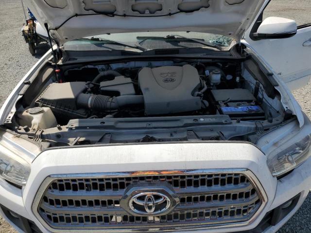 3TMCZ5AN4HM113436 - 2017 TOYOTA TACOMA DOUBLE CAB თეთრი ფოტო 11