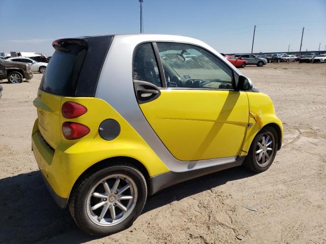 WMEEJ31X18K121816 - 2008 SMART CAR PURE YELLOW photo 3