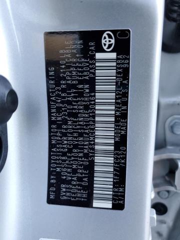 5YFS4MCE6PP150464 - 2023 TOYOTA COROLLA SE SILVER photo 12