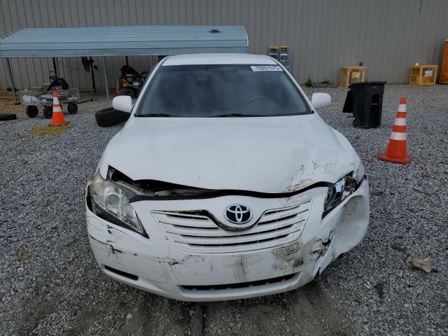 4T1BE46K28U760599 - 2008 TOYOTA CAMRY CE WHITE photo 5
