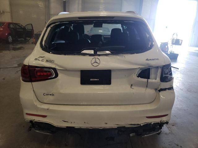 W1N0G8EB8NG109771 - 2022 MERCEDES-BENZ GLC 300 4MATIC WHITE photo 6