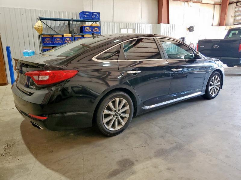 5NPE34AF1GH408558 - 2016 HYUNDAI SONATA SPORT BLACK photo 3
