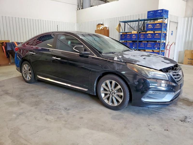 5NPE34AF1GH408558 - 2016 HYUNDAI SONATA SPORT BLACK photo 4