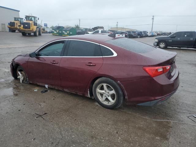 1G1ZB5ST4GF196238 - 2016 CHEVROLET MALIBU LS ბურგუნდია ფოტო 2