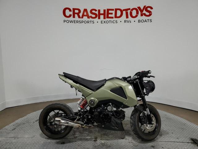 MLHJC6110E5007267 - 2014 HONDA GROM 125 GREEN photo 1