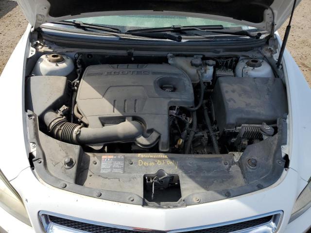 1G1ZA5EU6CF212506 - 2012 CHEVROLET MALIBU LS WHITE photo 11