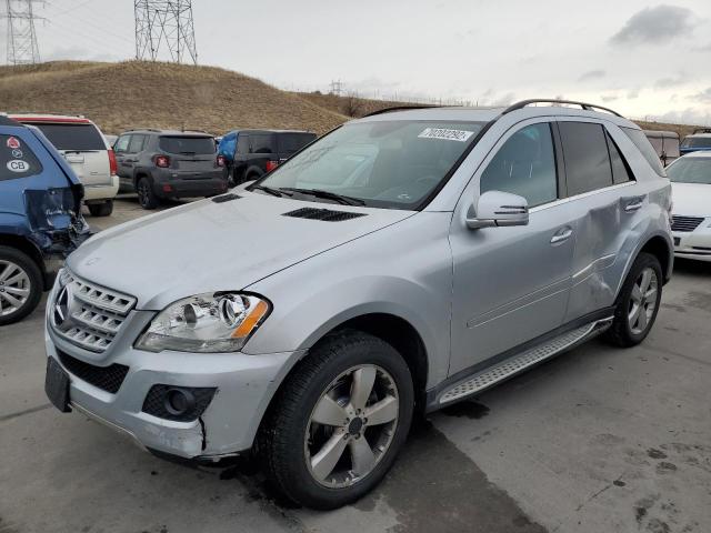 4JGBB8GB0BA656443 - 2011 MERCEDES-BENZ ML 350 4MATIC GRAY photo 1