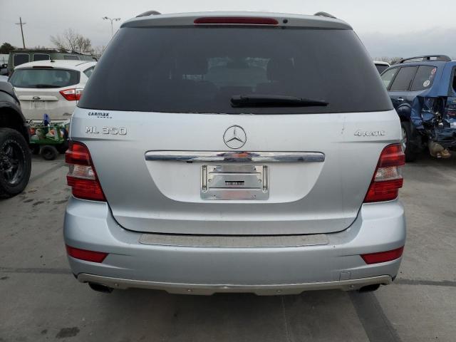 4JGBB8GB0BA656443 - 2011 MERCEDES-BENZ ML 350 4MATIC GRAY photo 6
