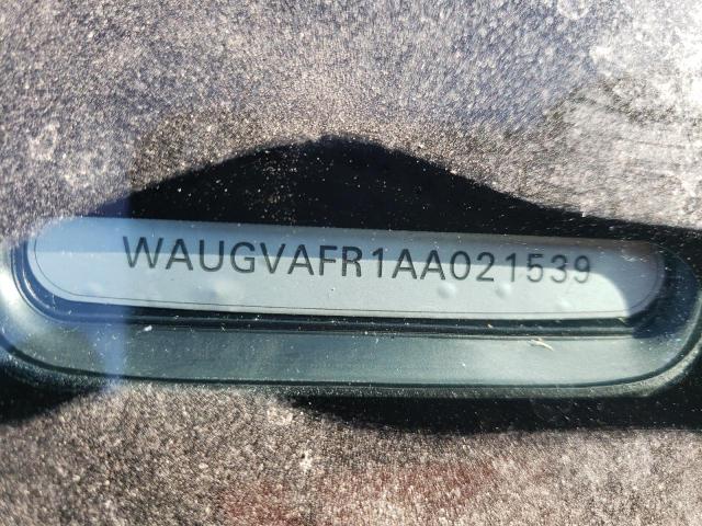 WAUGVAFR1AA021539 - 2010 AUDI S5 PREMIUM PLUS 黑色 照片 12