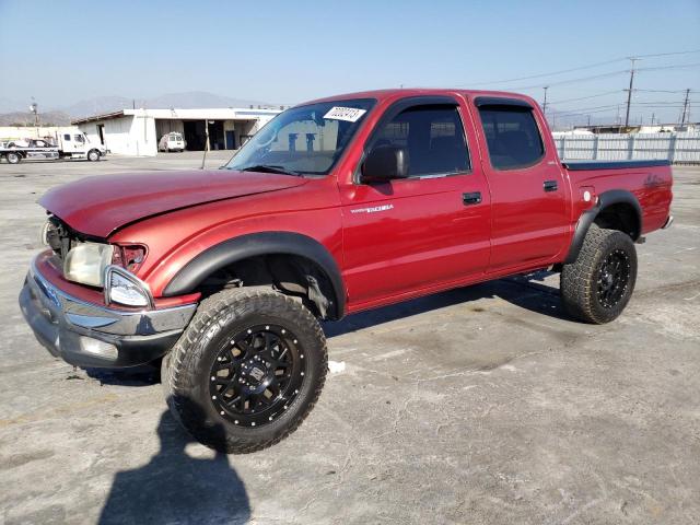 5TEGN92NX4Z455117 - 2004 TOYOTA TACOMA DOUBLE CAB PRERUNNER RED photo 1