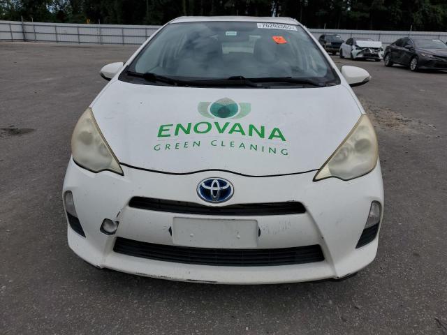 JTDKDTB35C1526578 - 2012 TOYOTA PRIUS C 白色 照片 5