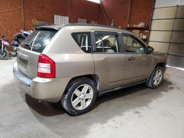1J8FF47W77D180065 - 2007 JEEP COMPASS BEIGE photo 3
