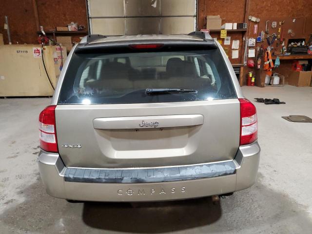 1J8FF47W77D180065 - 2007 JEEP COMPASS BEIGE photo 6