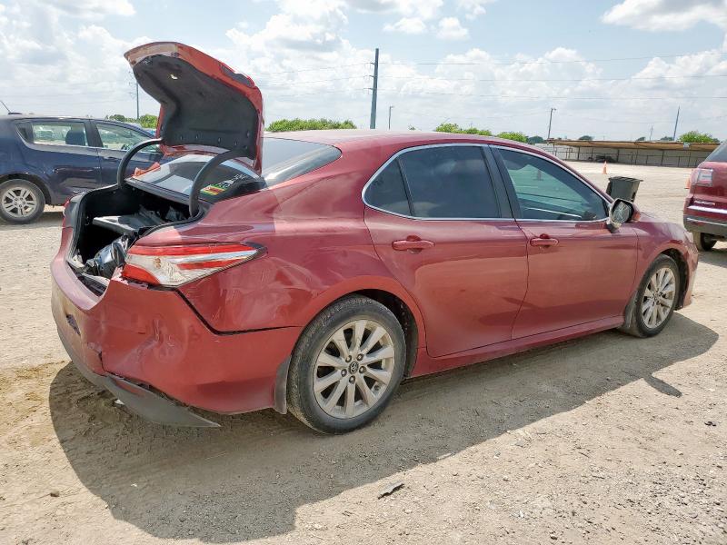 4T1B11HK7JU554661 - 2018 TOYOTA CAMRY L BURGUNDY photo 3