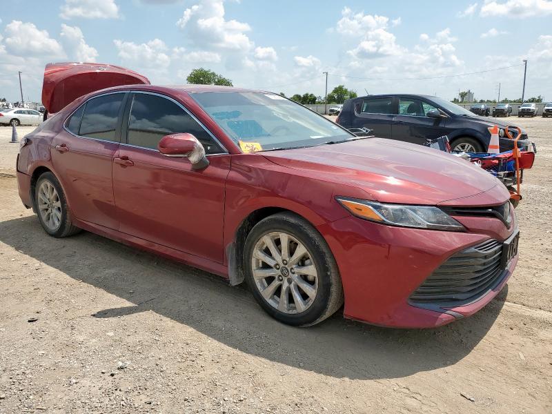 4T1B11HK7JU554661 - 2018 TOYOTA CAMRY L BURGUNDY photo 4