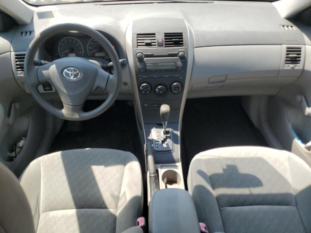 JTDBL40E399051309 - 2009 TOYOTA COROLLA BASE SILVER photo 8